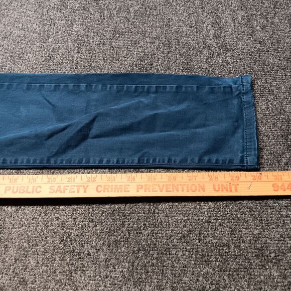 Calvin Klein Jeans Women 6 Blue Skinny Leg Mid Rise Stretch Pants - Picture 10 of 11